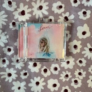 Taylor Swift Lover Mini CD Keychain 🩷